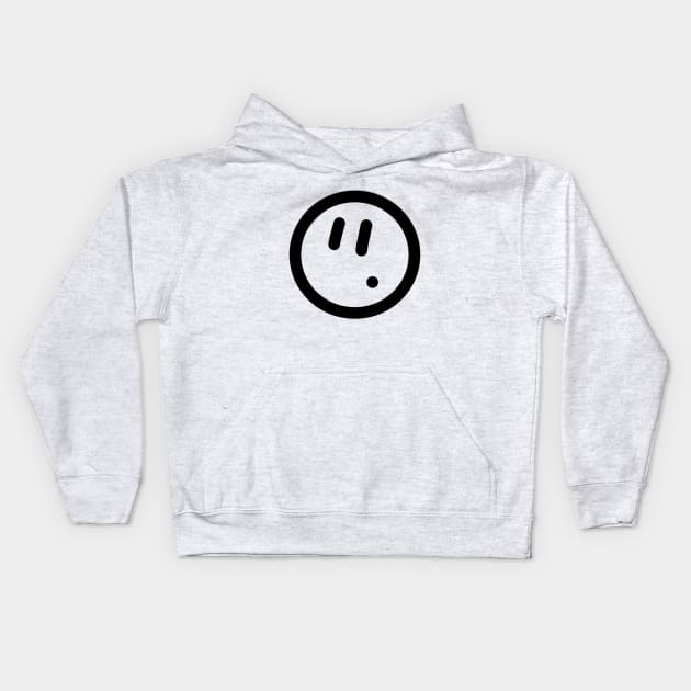 Emoji Face Kids Hoodie by GarryDeanArt